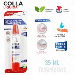 colla liquida trasparente...