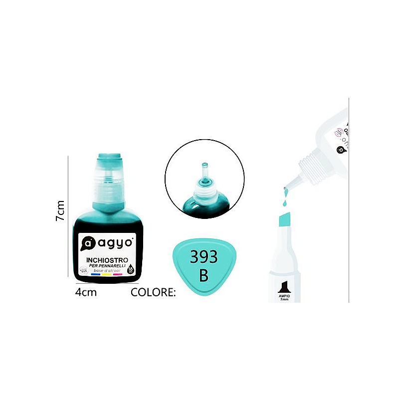 Refill Marker Modo colore 393-b - Inchiostro per pennarelli - 1