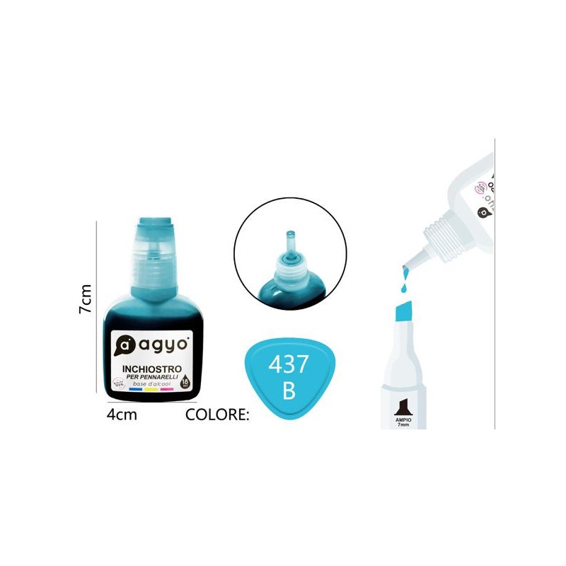 Refill Marker Modo colore 437b - Inchiostro per pennarelli - 1