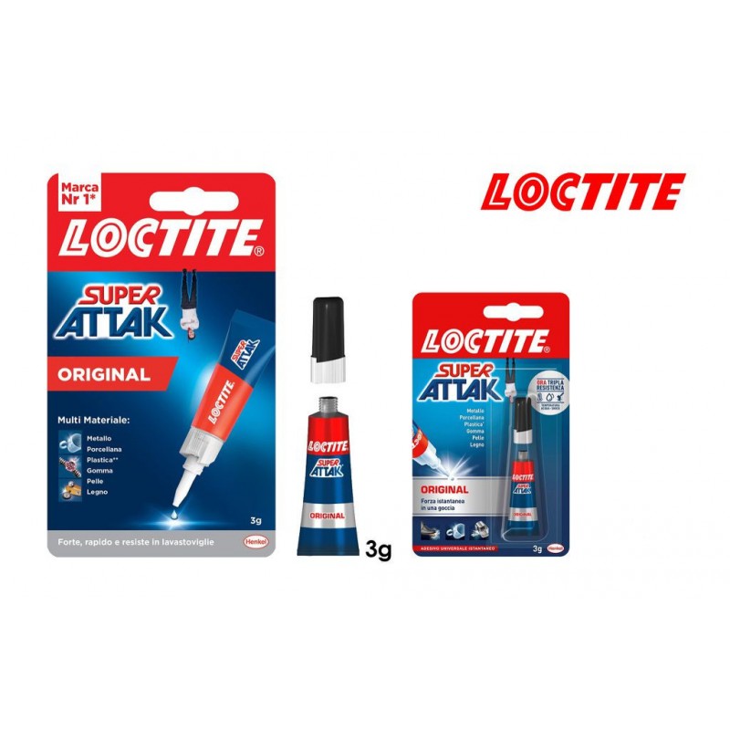 Loctite super attak original 3g