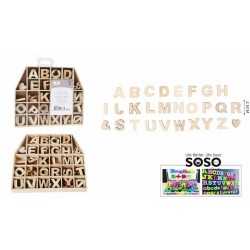Lettere di legno h.2.5cm...