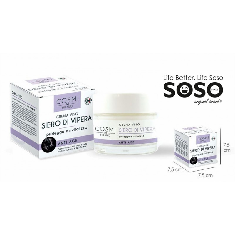 Crema viso al siero di vipera 50ml - 1