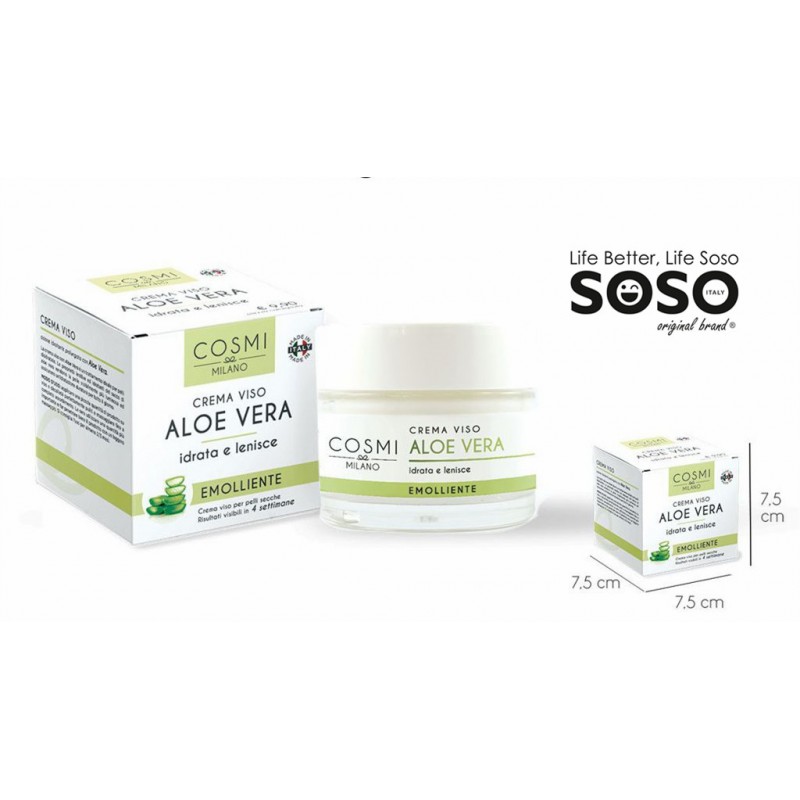 Crema viso aloe vera 50ml - 1