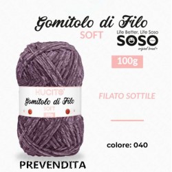 Gomitolo di filo soft sottile colore. 040 100gr - 1