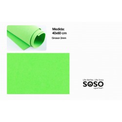 Gomma EVA 40x 60 cm Verde Chiaro - 1