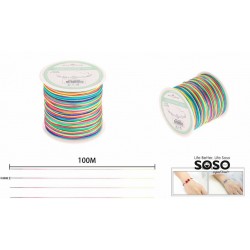 Cordoncino fino  0.8mm 100m...