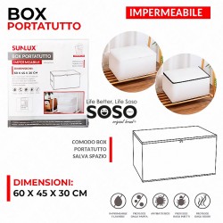 Box portatutto impermeabile 60x45x30 cm - 1