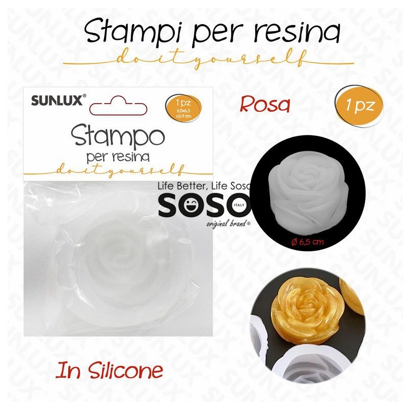 Stampi in silicone per resina forme rosa