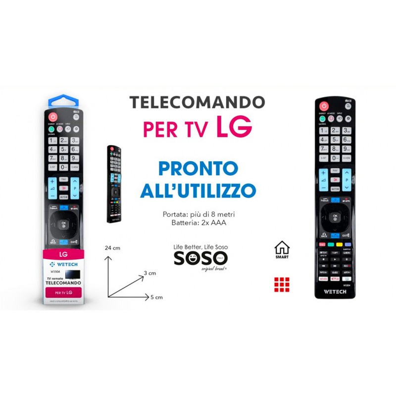 Telecomando compatibile per LG TV - 1