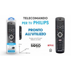 Telecomando compatibile per PHILIPS TV - 1