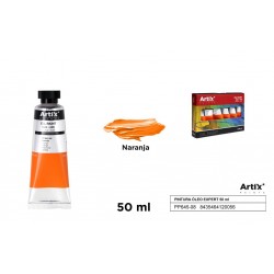 Colore ad Olio Arancio - tubo 50 ml - Artix  - offerte online colori ad olio