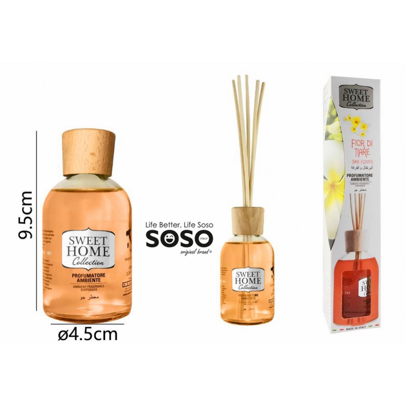 Profumo ambiente sweet home 100ml fior di tiare - 1