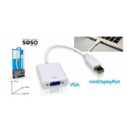 Cavo adattaore minidisplay port vga 15cm - 1