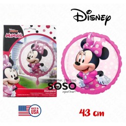 Palloncino metal minnie mouse 43cm - 1