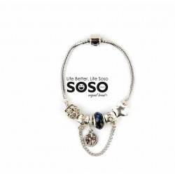 Bracciale charms da donna (compatibile Pandora) Idea Regalo | Shop Online Soso Italy