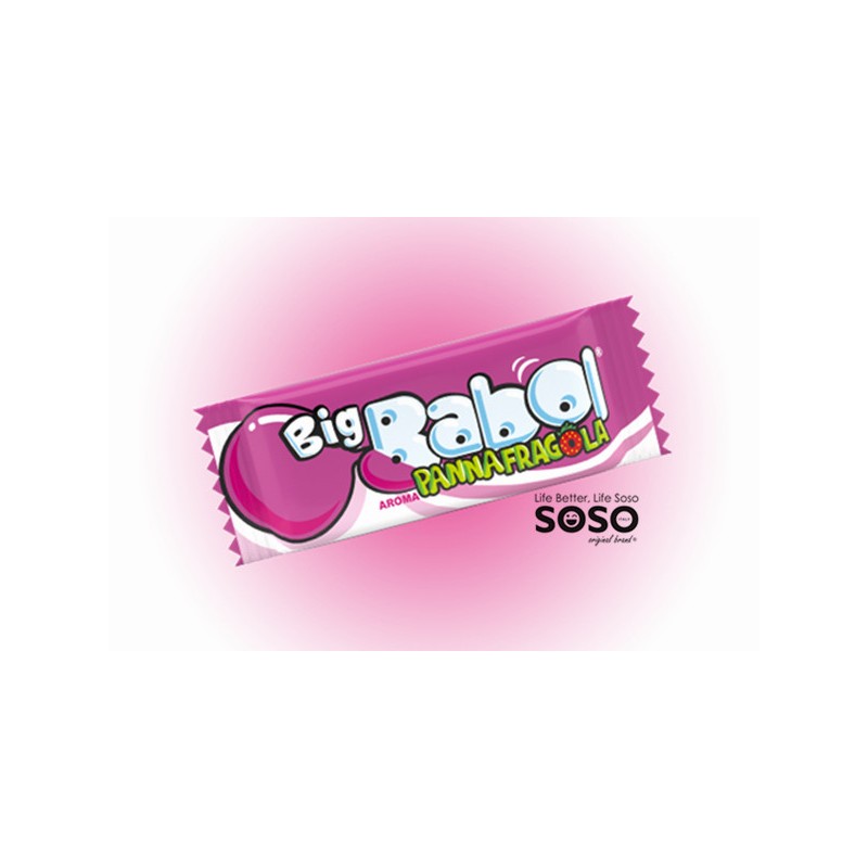 Big Babol monopezzi panna e fragola - 1