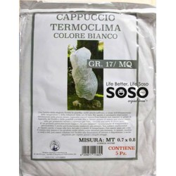 Cappuccio piante TNT termoclima cr 17/mq mt 0.7x0.8m 5pz - 1