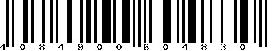 EAN-13 : 4084900604830 EAN-13 : 4084900604830
