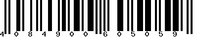 EAN-13 : 4084900605059 EAN-13 : 4084900605059
