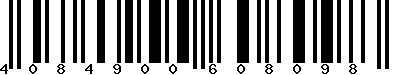 EAN-13 : 4084900608098 EAN-13 : 4084900608098