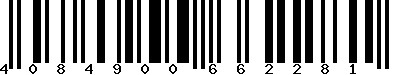 EAN-13 : 4084900662281 EAN-13 : 4084900662281