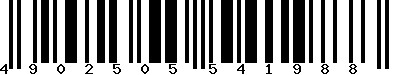 EAN-13 : 4902505541988