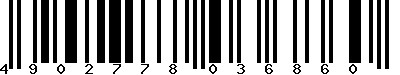 EAN-13 : 4902778036860 EAN-13 : 4902778036860