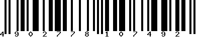 EAN-13 : 4902778107492 EAN-13 : 4902778107492