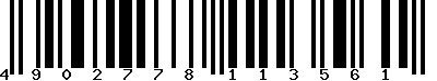 EAN-13 : 4902778113561