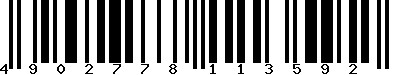 EAN-13 : 4902778113592 EAN-13 : 4902778113592