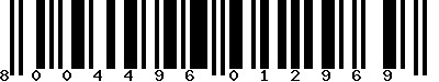 EAN-13 : 8004496012969 EAN-13 : 8004496012969