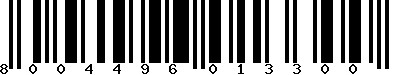EAN-13 : 8004496013300 EAN-13 : 8004496013300