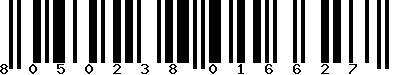 EAN-13 : 8050238016627 EAN-13 : 8050238016627