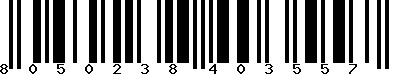 EAN-13 : 8050238403557 EAN-13 : 8050238403557