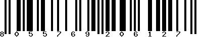 EAN-13 : 8055769206127 EAN-13 : 8055769206127