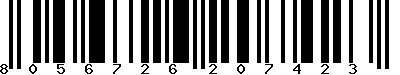 EAN-13 : 8056726207423 EAN-13 : 8056726207423