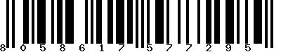 EAN-13 : 8058617577295 EAN-13 : 8058617577295
