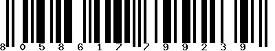 EAN-13 : 8058617799239 EAN-13 : 8058617799239