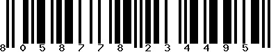 EAN-13 : 8058778234495 EAN-13 : 8058778234495