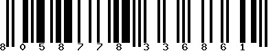 EAN-13 : 8058778336861