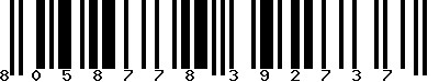 EAN-13 : 8058778392737 EAN-13 : 8058778392737