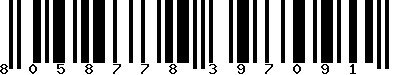 EAN-13 : 8058778397091 EAN-13 : 8058778397091