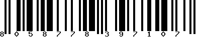 EAN-13 : 8058778397107 EAN-13 : 8058778397107