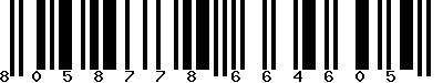 EAN-13 : 8058778664605