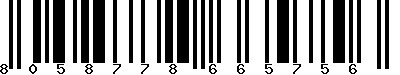 EAN-13 : 8058778665756 EAN-13 : 8058778665756