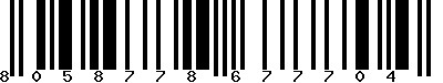 EAN-13 : 8058778677704 EAN-13 : 8058778677704