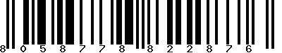 EAN-13 : 8058778822876 EAN-13 : 8058778822876
