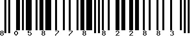 EAN-13 : 8058778822883 EAN-13 : 8058778822883