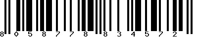 EAN-13 : 8058778834572 EAN-13 : 8058778834572
