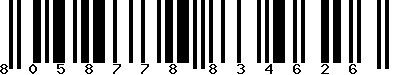 EAN-13 : 8058778834626 EAN-13 : 8058778834626
